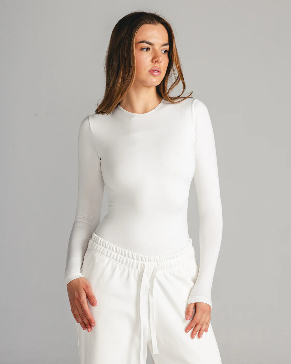 White Lycra Basic